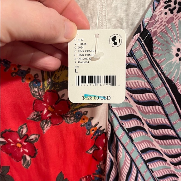 Free People Pick Your Scarf Tunic NWT Size Large - Picture 8 of 13